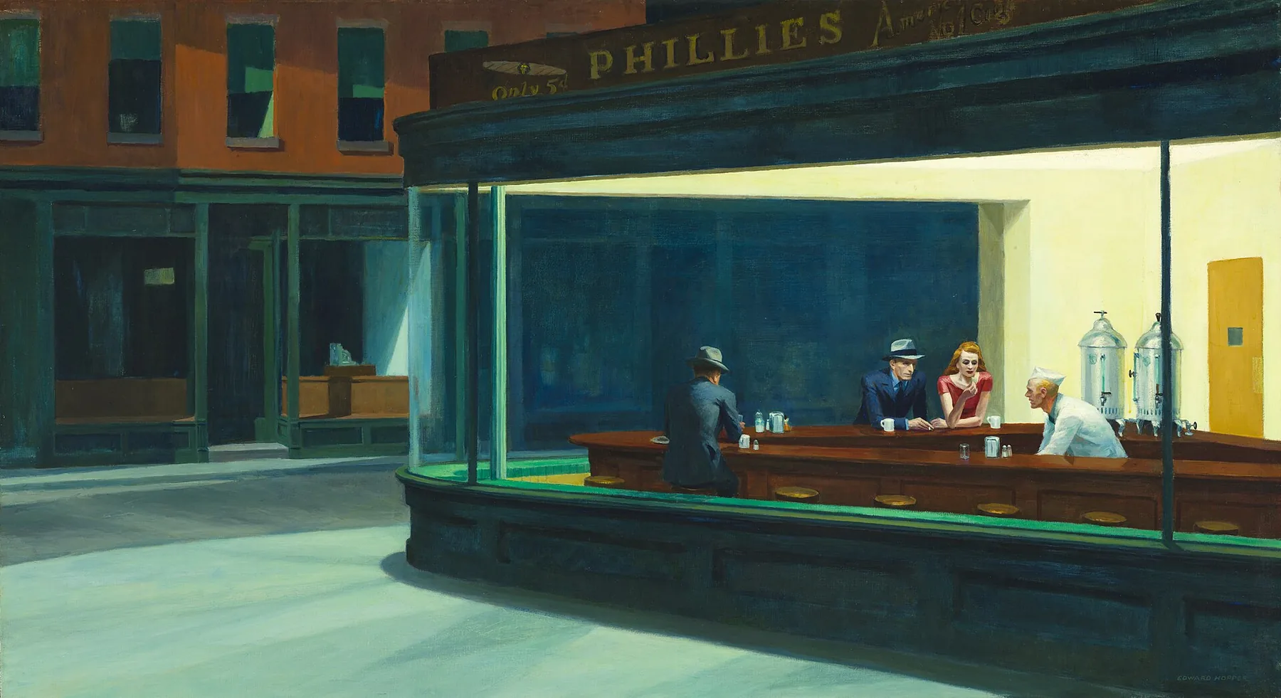 Nighthawks by Edward Hopper