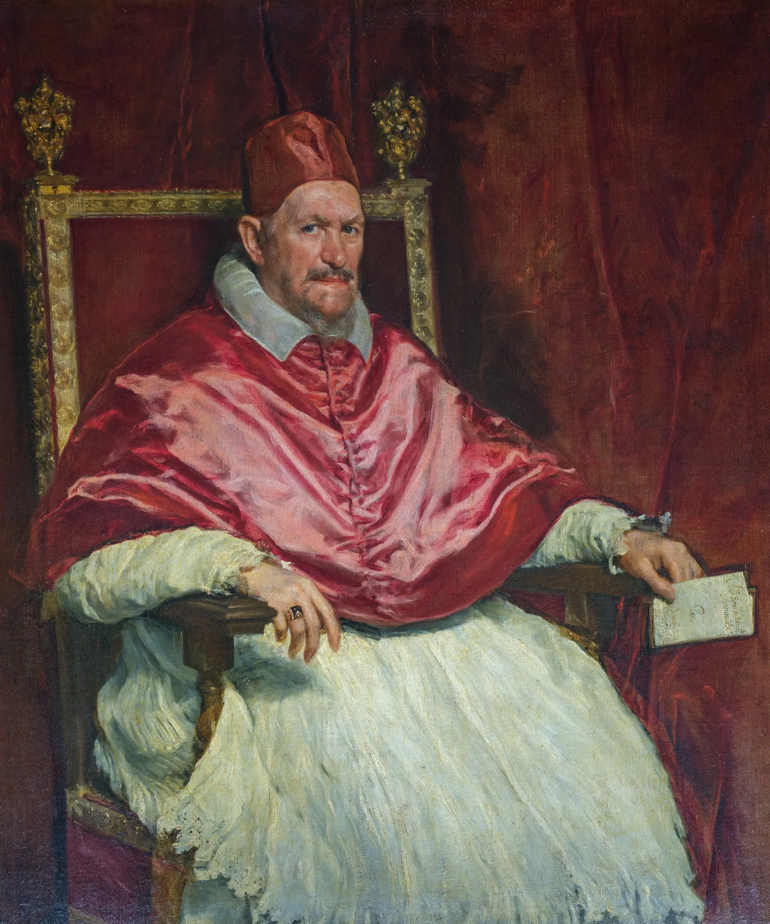 Portrait of Pope Innocent X by Diego Velázquez