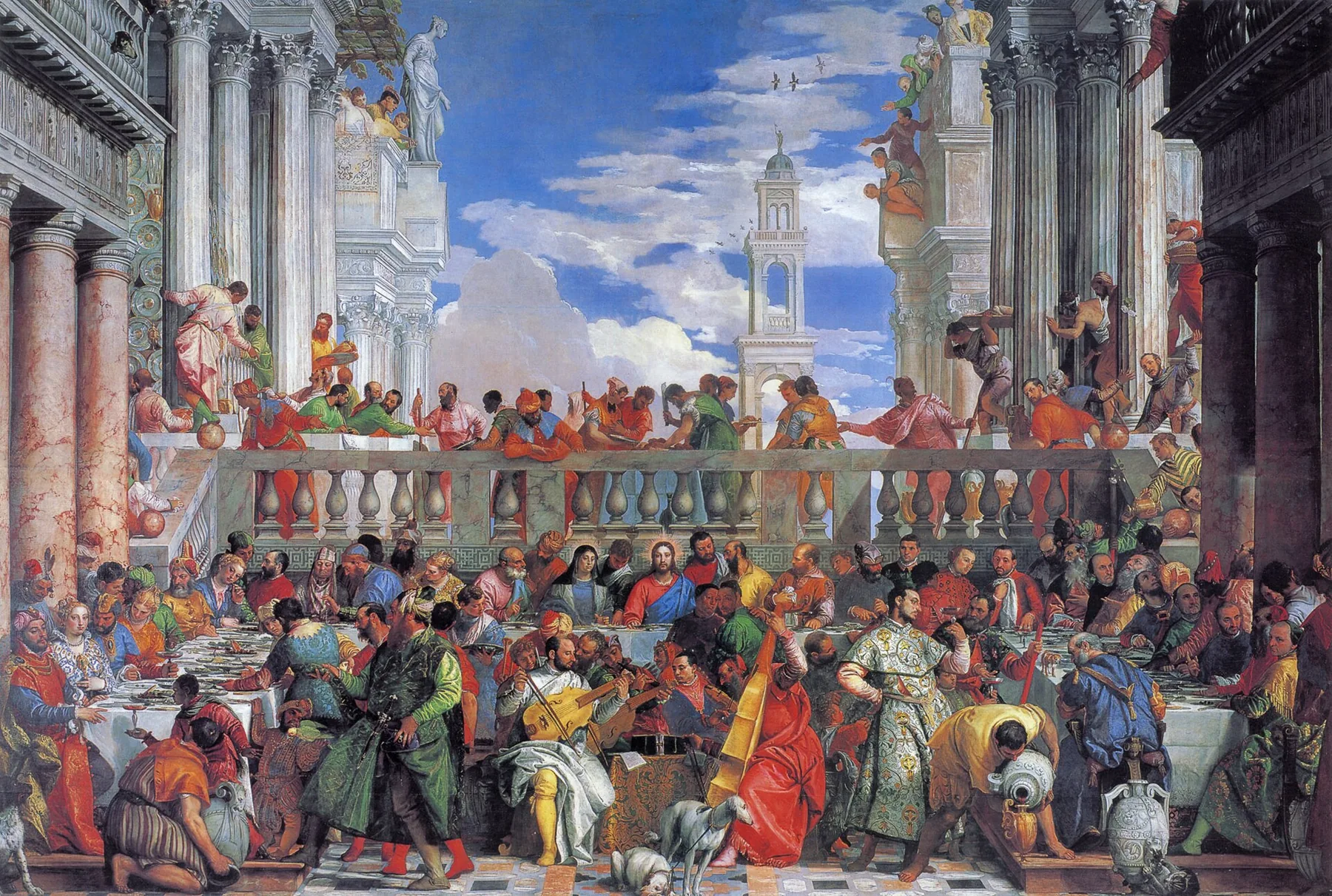 The Wedding at Cana by Paolo Veronese